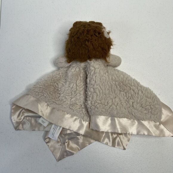 Cloud Island Lion Baby Plush Lovey Security Blanket Fuzzy Mane Target Beige - Picture 4 of 11